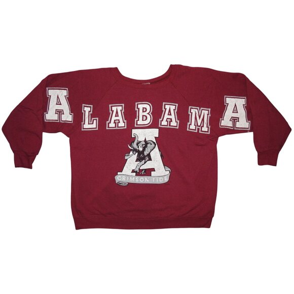 Vintage 90s University of Alabama Crewneck Sweatshirt Large Spellout Size XXL